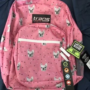 NWT  French Bulldog backpack
